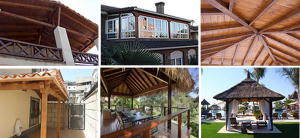 Pérgolas, porches, cenadores, palapas, ... - Fábrica de pergolas y cerramientos en aluminio, madera y cristal